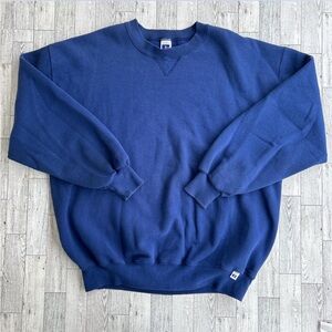 Vintage Russell Athletic Navy Crewneck Sweater
